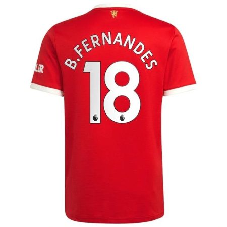 Camisola Manchester United B.Fernandes 18 Principal 2021 2022